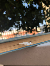 Load image into Gallery viewer, Adorable silver snail and slug stud earrings